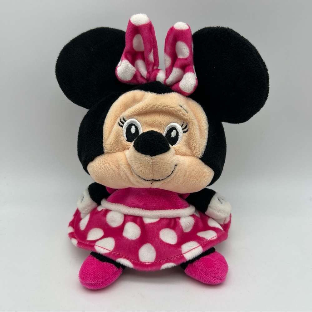 HALLMARK -  Disney Reversible Plush Minnie Mouse Pink Mini Cutie 8" Stuffed Toy